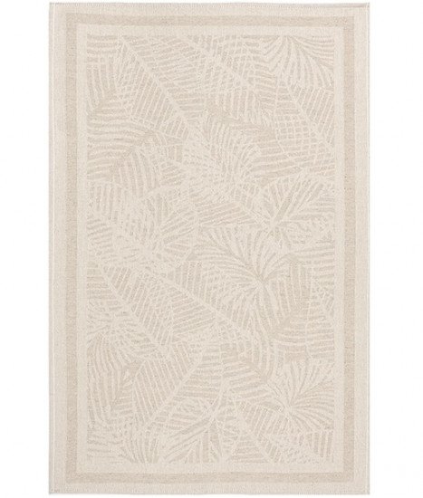 Полотенце кухонное "Белорусский Лён"  Резные листья-3 35*57 см