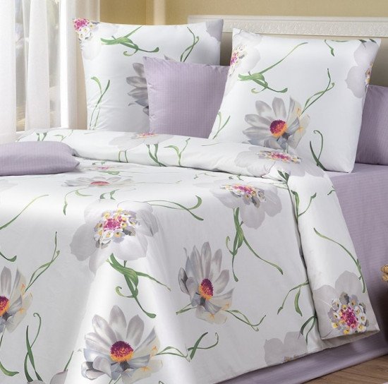 Постельное белье Перкаль Премиум Valencia- Ivette 1.5 спальный