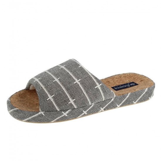 Тапочки женские "De Fonseca" Matera серый EU 41