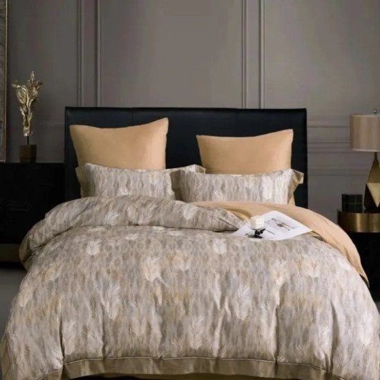 Постельное белье Фланель-Тенсель- 2239-6 Евро