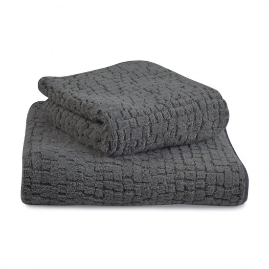 Полотенце махровое 1 шт "Buddemeyer" Croco зеленый 0002/1897 48*90 см