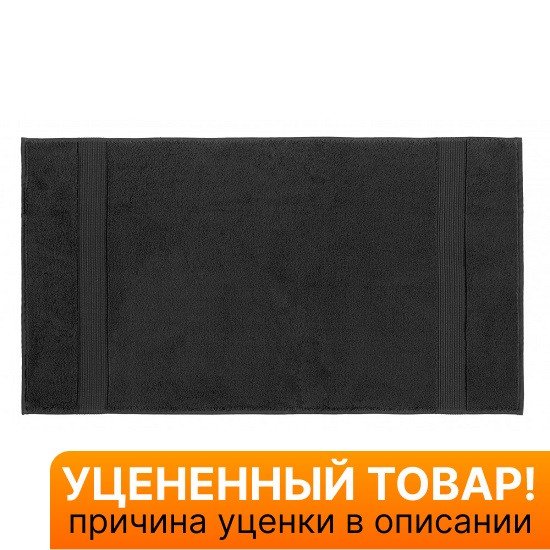 Уценка! Полотенце махровое 1 шт "Casual Avenue/L'appartement" Chicago антрацит/charcoal 50*90 см