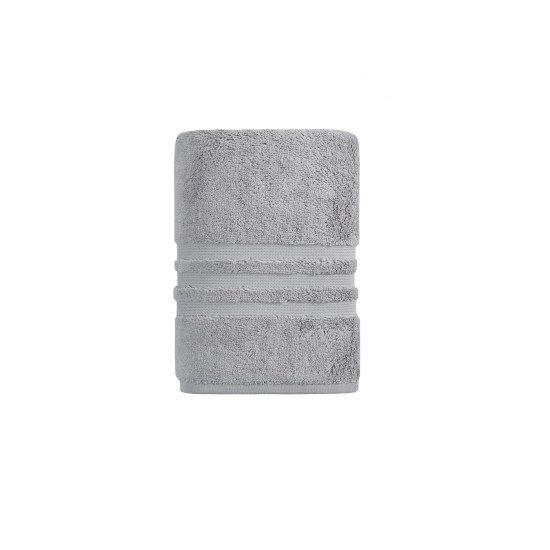 Полотенце махровое 1 шт Premium светло-серый 50*100 см