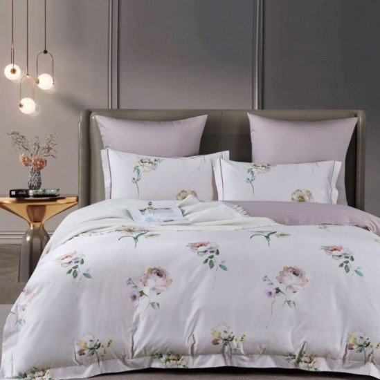 Постельное белье Люкс сатин- 2116-6 Евро