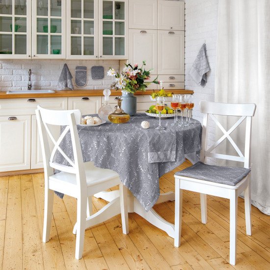 Скатерть "Verossa" Серебряный век 8620/1 144*144 см