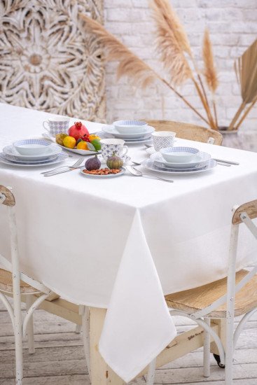 Скатерть "Arya" Sava кремовый 150*220 см