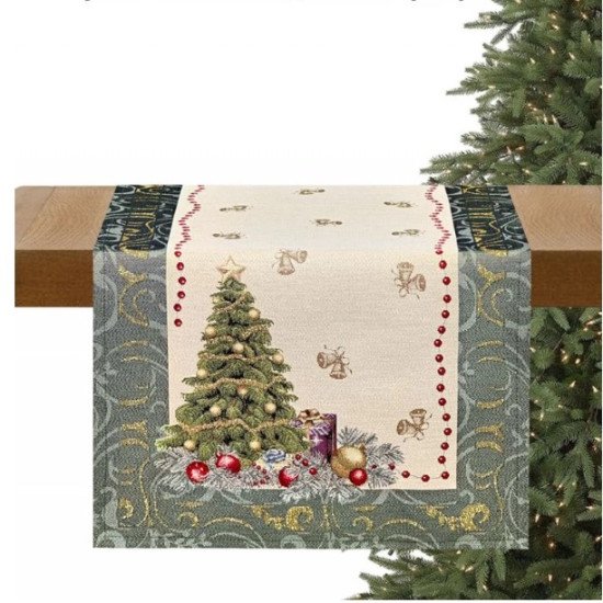 Дорожка на стол "Гобелен" Рождественская ночь 44*140 см
