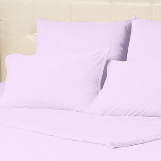 Комплект наволочек 2 шт. Трикотаж Tencel лаванда 50*70 см