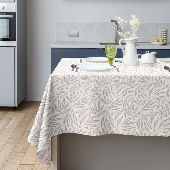 Скатерть Рогожка с принтом рамус 165*200 см