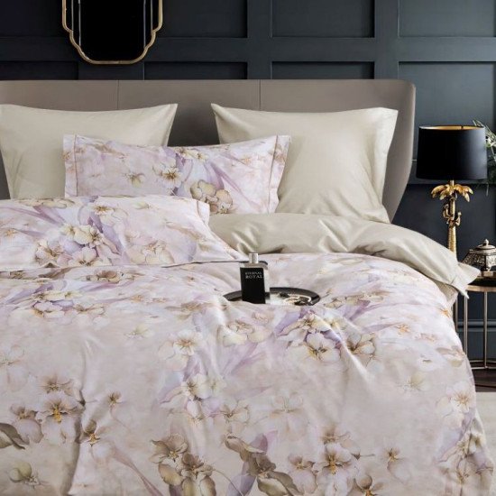 Постельное белье Люкс сатин- 2184-6 Евро