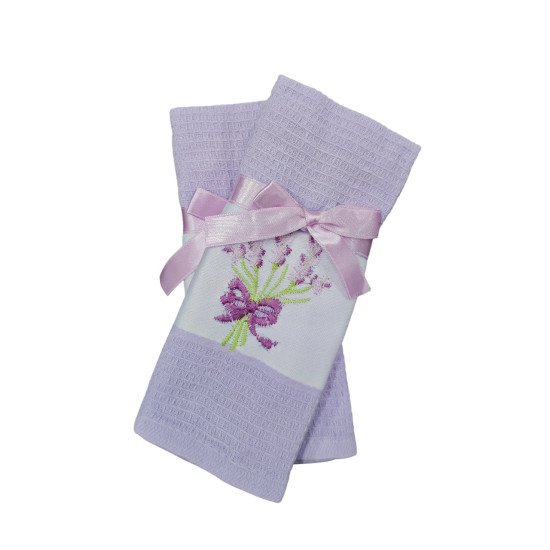 Полотенце кухонное 1 шт "Ambiella" Furya Лаванда  v4 40*60 см