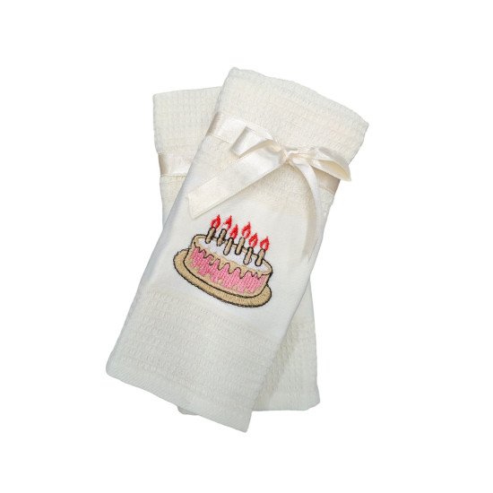 Полотенце кухонное 1 шт "Ambiella" Furya Торт v5 40*60 см