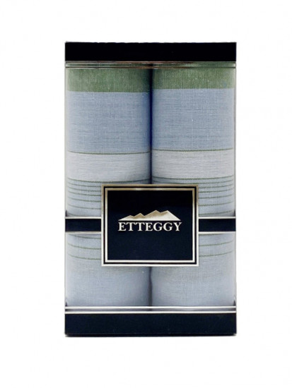 Набор мужских  носовых платков Подарочный "Etteggy"  38*38 см