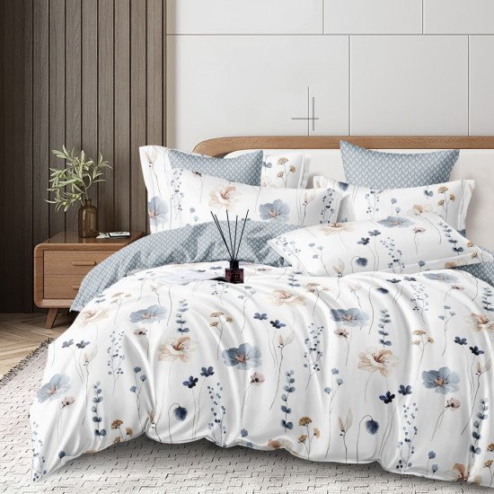 Постельное белье Студио Сатин Айрис Евро