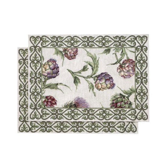 Комплект декоративных салфеток "Гобелен" Артишок 35*45 см