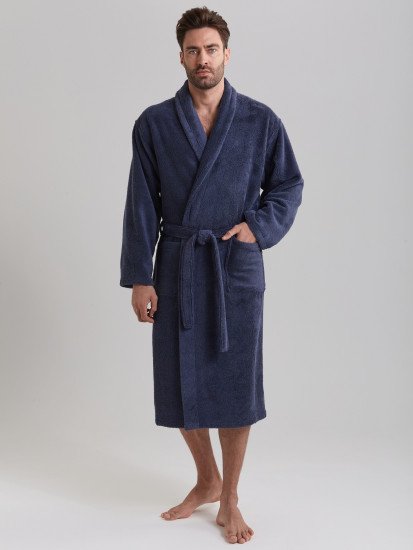 Халат мужской махровый "Vien" Cardinal denim 48-50 (L/XL)