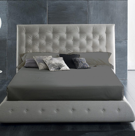 Простыня Мако-сатин "Primavelle" графит 180*215 см