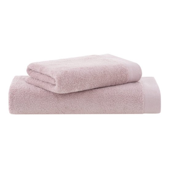 Полотенце махровое 1 шт "Buddemeyer" Dual Air розовый 3221 48*90 см