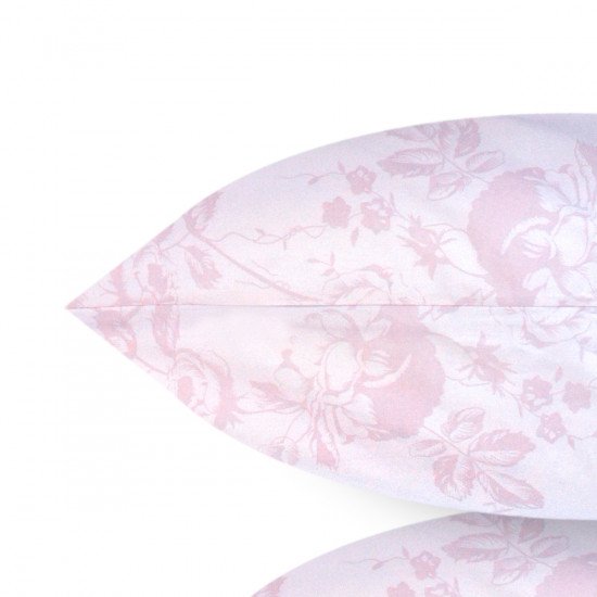 Комплект наволочек 2 шт. "Cotton Dreams" Valencia Ameli розовый/компаньон 50*70 см