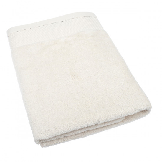 Полотенце махровое 1 шт Bambu экрю 85*150 см