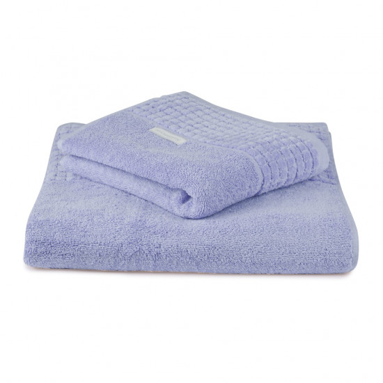 Полотенце махровое 1 шт "Buddemeyer" Carrara голубой 1284 30*50 см