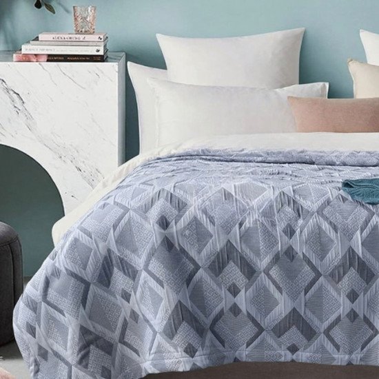 Покрывало Seline деним 180*220 см