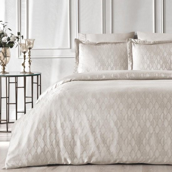 Постельное белье Жаккард Stella- серый Евро