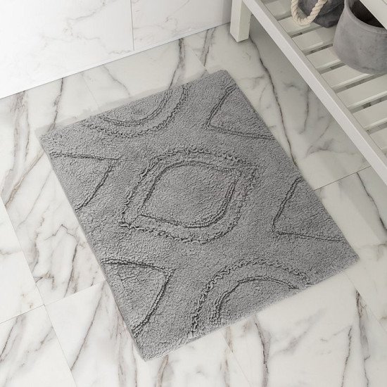 Коврик для ног в ванную 1 шт "DeNastia" New Era collection серый/M111317 50*60 см