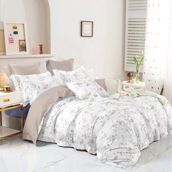 Постельное белье Сатин Audrey Hepbern- Flamenco 1.5 спальный