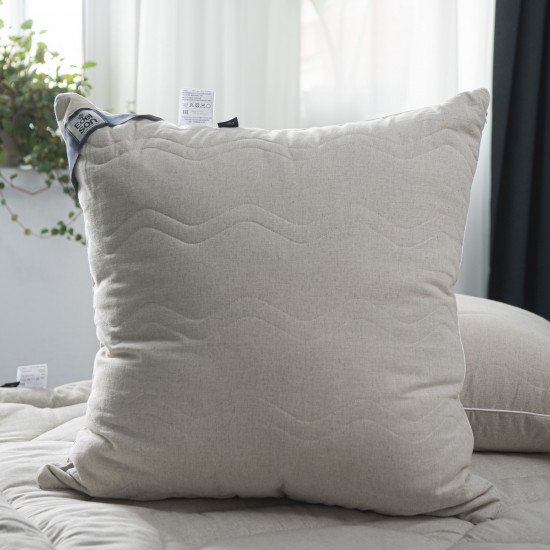 Подушка льняное волокно Linum средняя 70*70 (±2) см