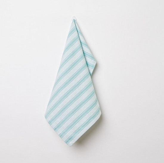 Полотенце кухонное "Votex" Страйп голубой 40*60 см