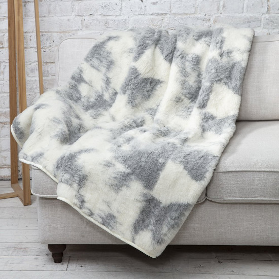 Плед шерстяной "WoolHouse" Сноу 155*200 см