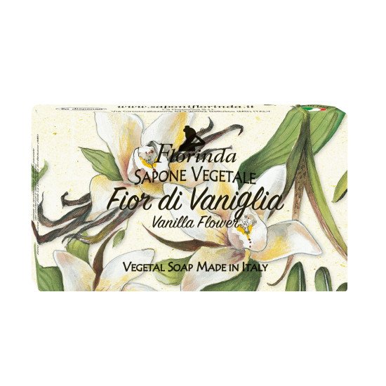 Мыло парфюмированное "Florinda" Magia dei Fiori/Магия цветов Fior Di Vaniglia/Цветок ванили 100 г
