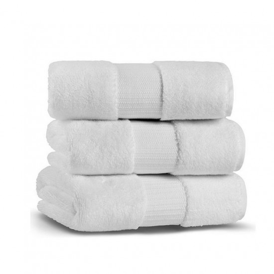 Полотенце махровое 1 шт "Casual Avenue/L'appartement" Valencia белый/white 70*140 см