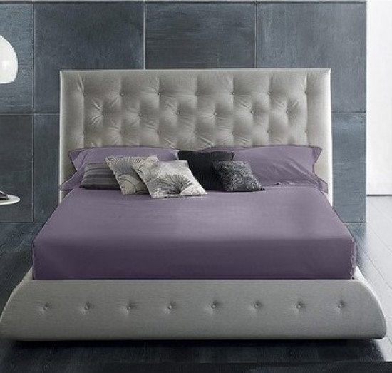 Простыня Мако-сатин "Primavelle" драгоценный аметист 180*215 см