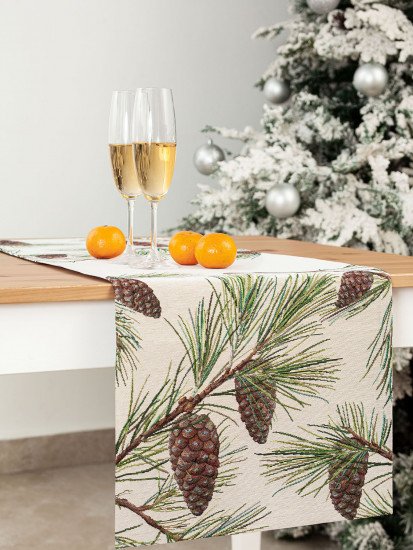 Дорожка на стол "Гобелен" Питер Пэн Шишки 40*100 см