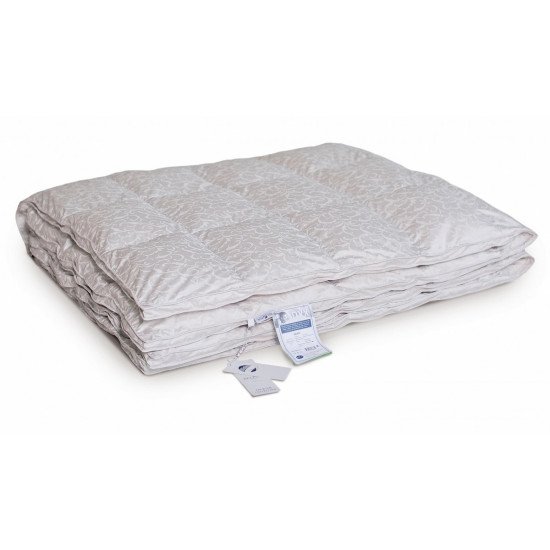 Одеяло пуховое с бортиком Diamond очень теплое 2 спальное, 170*205 (±5) см