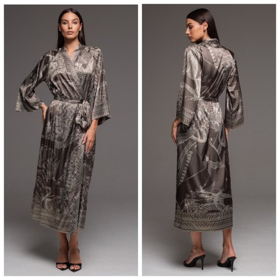 Халат женский "Мiа-Amore" Aisha 52-54 (2XL/3XL)