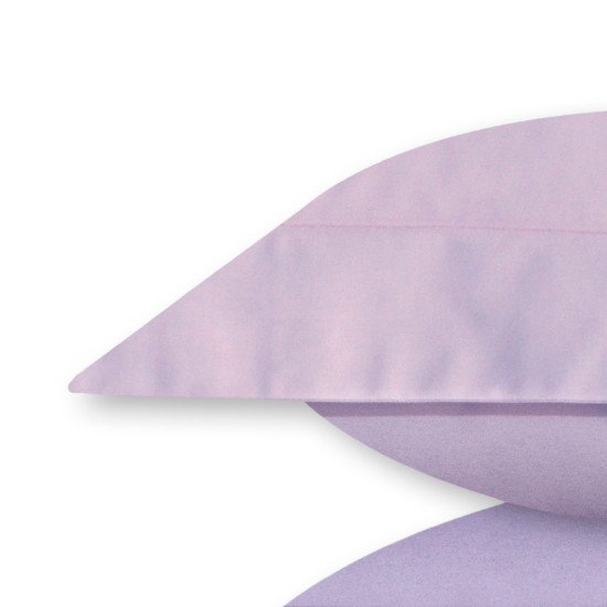 Комплект наволочек 2 шт. на молнии Tencel Noblesse сиреневый 50*70 см