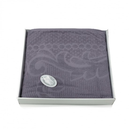 Покрывало-простыня махровая Ester v10 лиловый 220*240 см