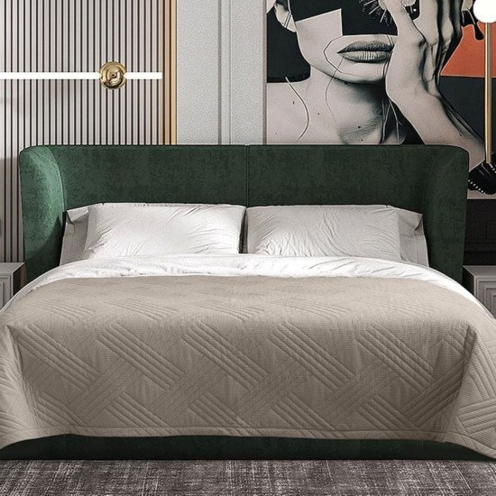 Покрывало Velvet серый 220*240 см