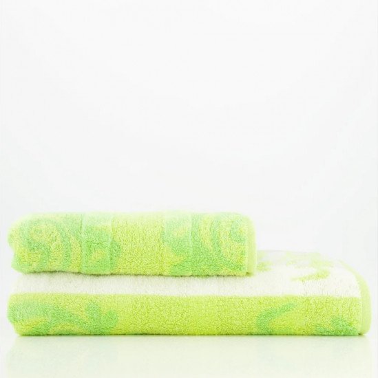 Полотенце махровое 1 шт "Cawo" Noblesse Cashmere Jacquard 45 80*150 см