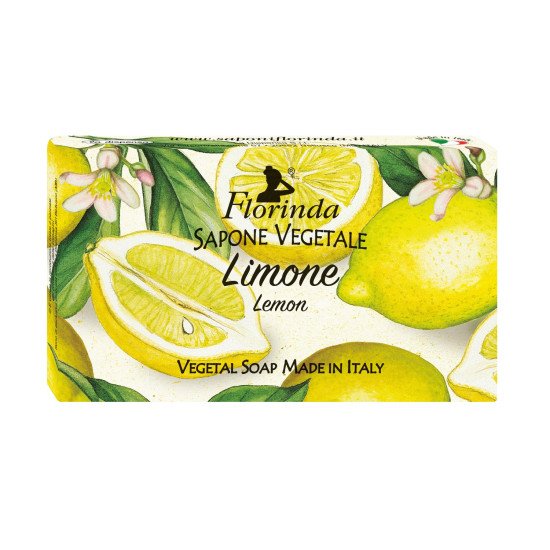 Мыло парфюмированное "Florinda" Passione di Frutta/Фруктовая страсть Limone/Лимон 100 г