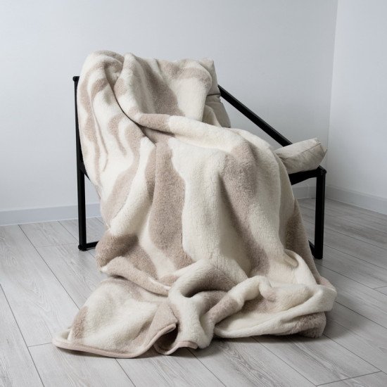 Плед шерстяной "WoolHouse" Дюны 200*220 см
