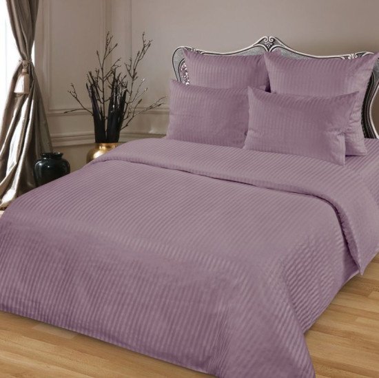 Пододеяльник на молнии Страйп-сатин "Butterfly" морской туман 175*215 см