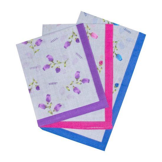 Платок носовой женский "Etteggy" - 1 шт 30*30 см-1 шт