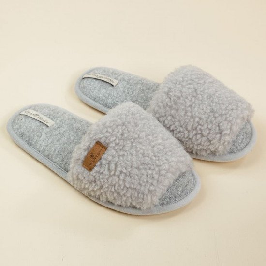 Тапочки женские "Woolhouse" Роми серый 36/37