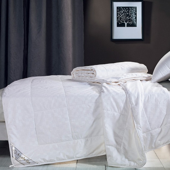 Одеяло натуральный шелк Малбери "Asabella" всесезонное 2 спальное, 170*205 (±5) см