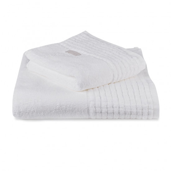 Полотенце махровое 1 шт "Buddemeyer" Carrara белый 1011 48*85 см