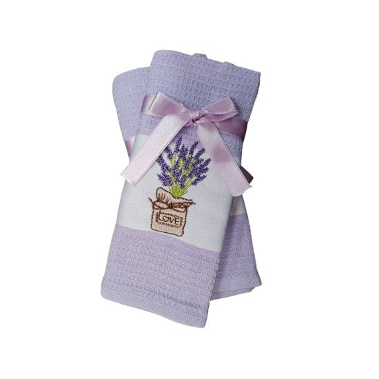 Полотенце кухонное 1 шт "Ambiella" Furya Лаванда  v1 40*60 см